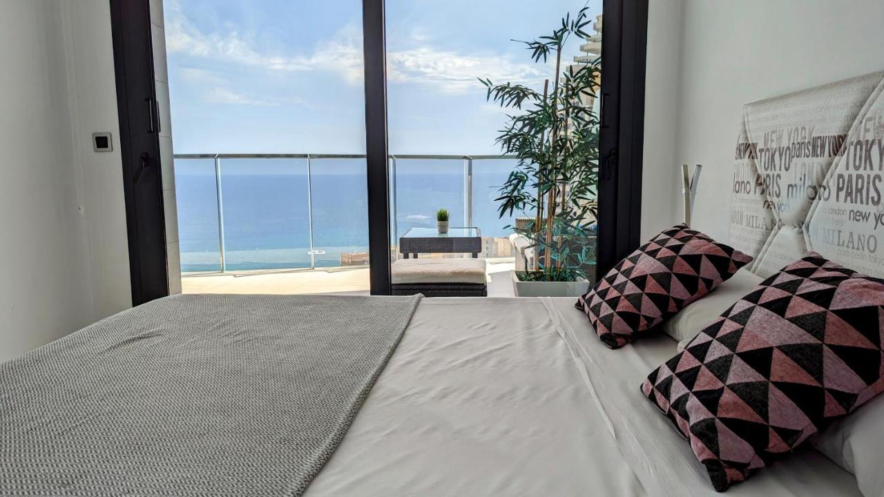 Sunset Waves Sea View Apartments Benidorm Eksteriør bilde