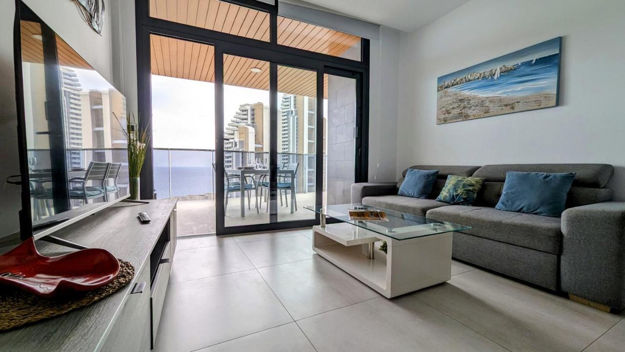 Sunset Waves Sea View Apartments Benidorm Eksteriør bilde